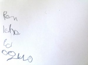 AGRAFÍA EN LA AFASIA.FOTO 1 LOGOPEDIA DIC 2014