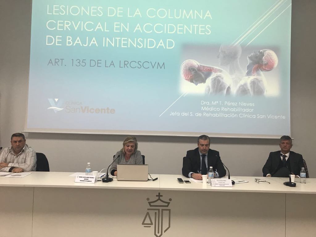 X Jornada Práctica dirigida a Abogados de Víctimas de Circulación en Ciudad Real. Clínica San Vicente