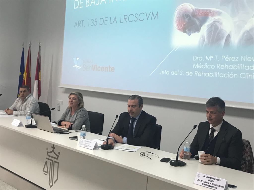 La Clínica San Vicente de daño cerebral participa en la X Jornada Práctica dirigida a Abogados de Víctimas de Circulación 